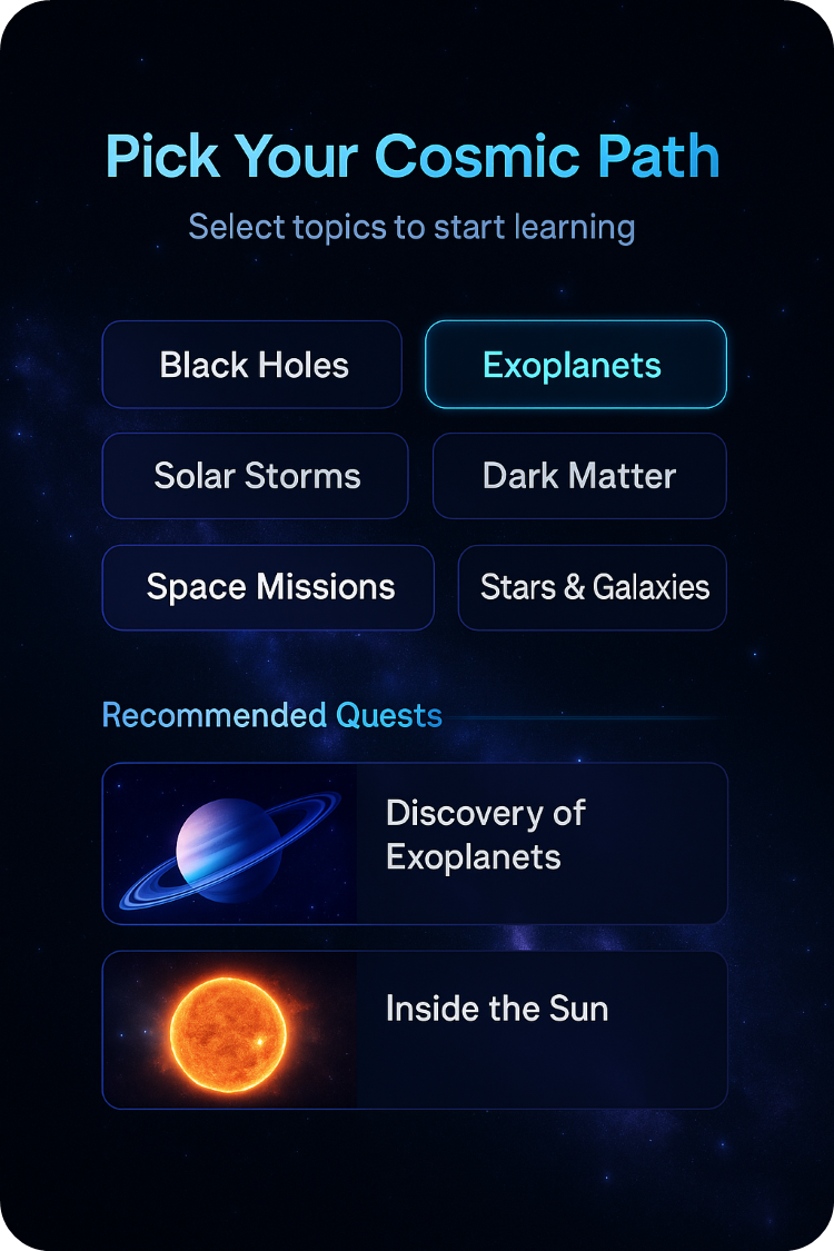 Cosmic Classroom - Your Pocket Portal to the Cosmos